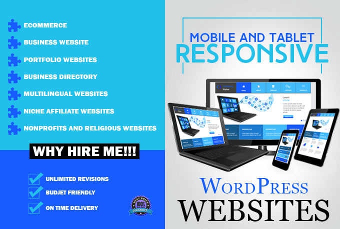 do create a wordpress blogging and shopping website