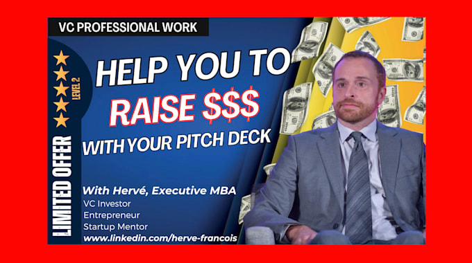 improve or create your investment pitch deck as vc professional