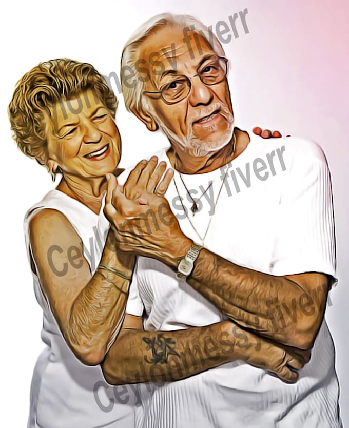 make your realistic picture into digital oil painting