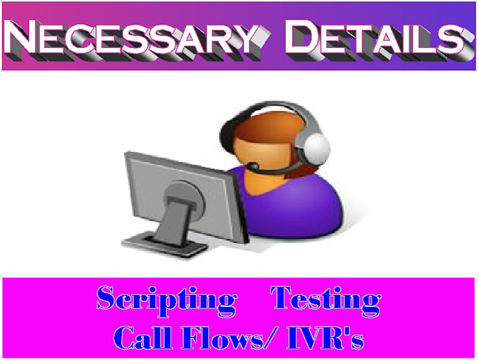 give feedback on your call flow or IVR