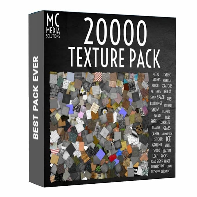 give you a massive pack with 20 000 textures