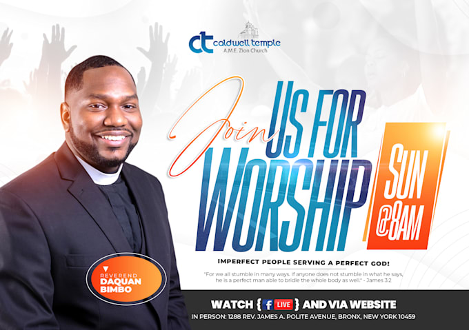 design exquisite church flyer