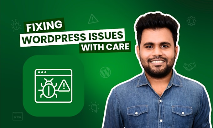 fix wordpress issues, critical errors, layout problems, and bugs