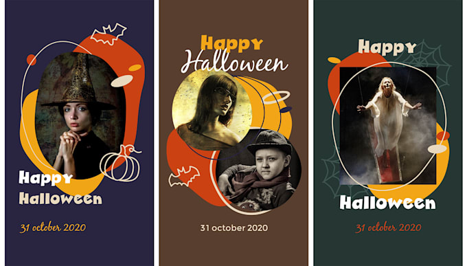 create halloween instagram video stories