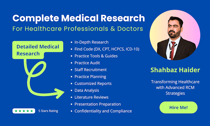 provide complete medical research for healthcare providers