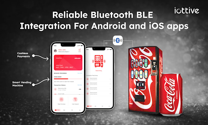 develop iot, bluetooth, ble based mobile apps in ios,android