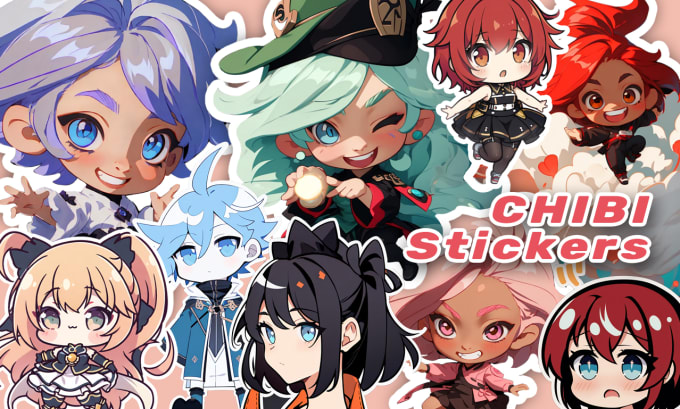 printable cute anime stickers - Clip Art Library