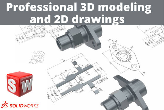 Do 3d cad modeling, 2d drawings,product design using solidworks by ...