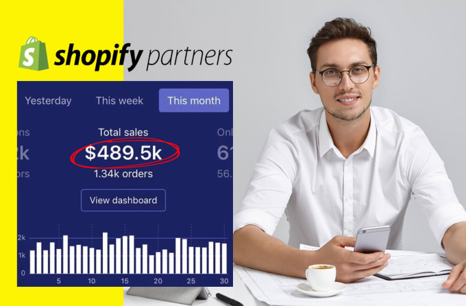 make 6 figure shopify dropshipping store or shopify website
