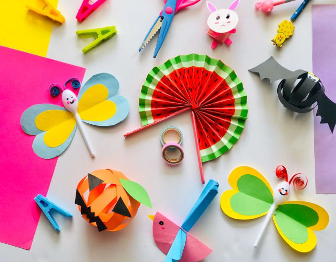 Hire a freelancer to make kids paper craft videos for you