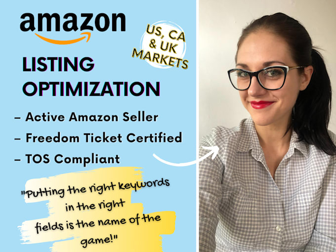 do keyword rich amazon listing creation and a plus content