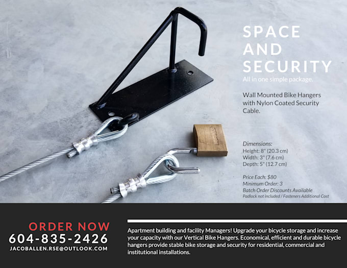 create clean and high quality brochures and flyers