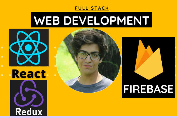 Hire a freelancer to develop react js redux firebase web app