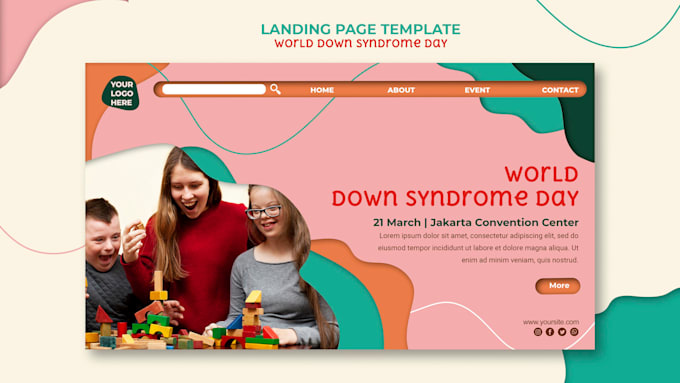 build responsive wordpress landing page design