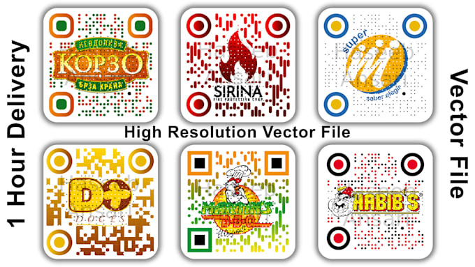 Design custom qr codes with logo, stylish and functional by ...