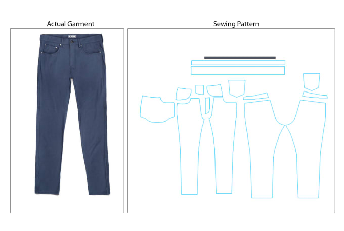 Do the measurement spec with grading, pattern, as per sketch by Pattern ...