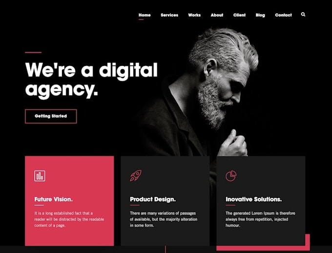 build a modern and responsive wordpress website