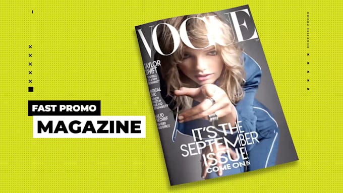 create a magazine or book promo 3d animated video