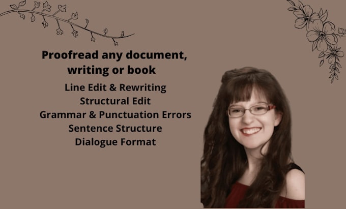 thoroughly edit and proofread your book