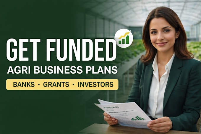 create funding ready business plans for agriculture and food ventures
