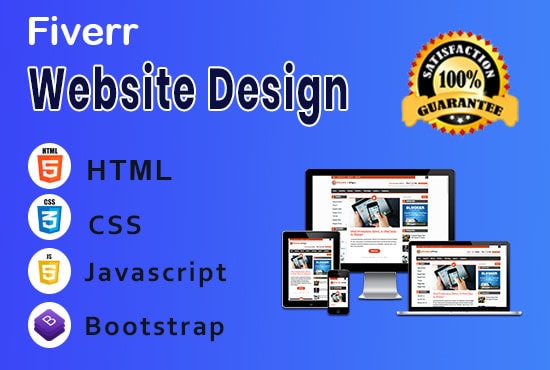 Be your frontend developer, with bootstrap or tailwind css js and ...