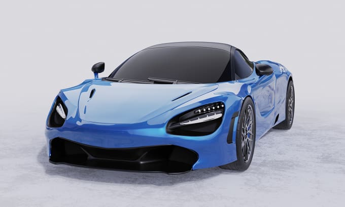 do 3d car modeling and realistic rendering
