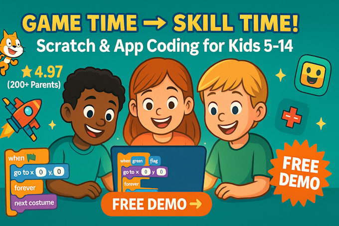 Creative coding for kids fun scratch and app inventor by Kavyagoel12 ...