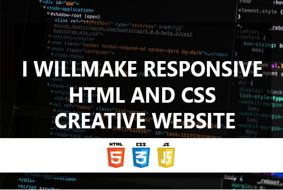 Make responsive website using html and css by Binthassam | Fiverr