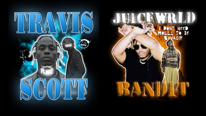 Create 90s rap design for your tee by Aaronngo029 | Fiverr