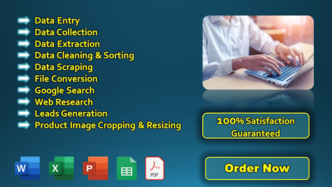 do professional data entry