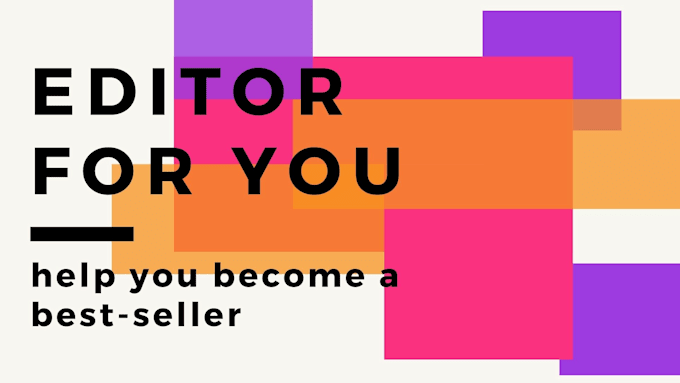 finely edit and proofread your novel or ebook