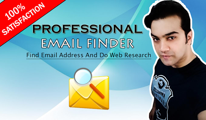 find email address and do web research