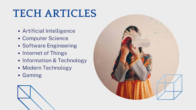 write tech articles for your tech blog