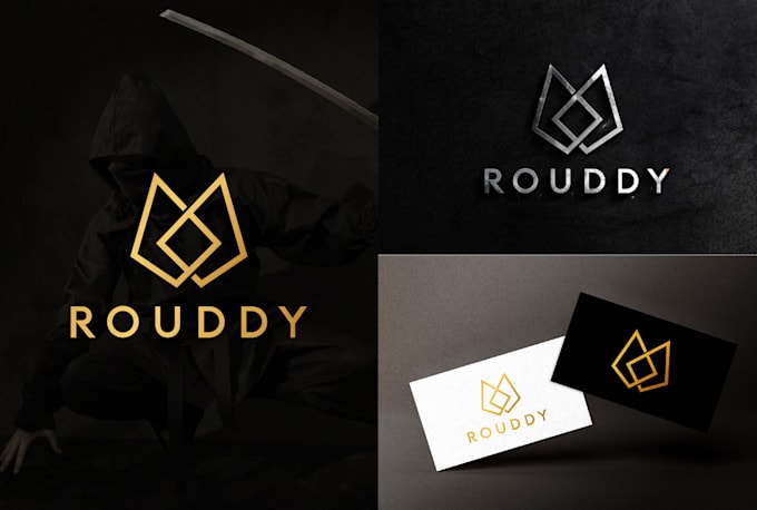 do modern minimalist and luxury logo design