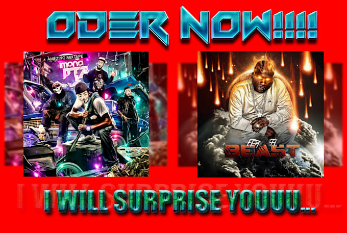 design professional mixtape cover or amazing album cover art