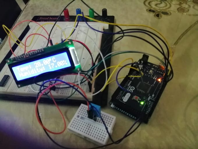 How To Set Up The Dht11 Humidity Sensor On An Arduinodisplay Humidity And Temp By Mim83 Fiverr 0483
