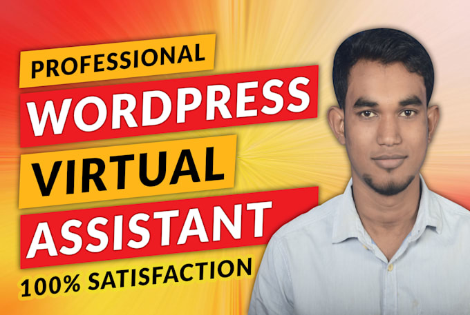 be your wordpress virtual assistant for website maintenance and support