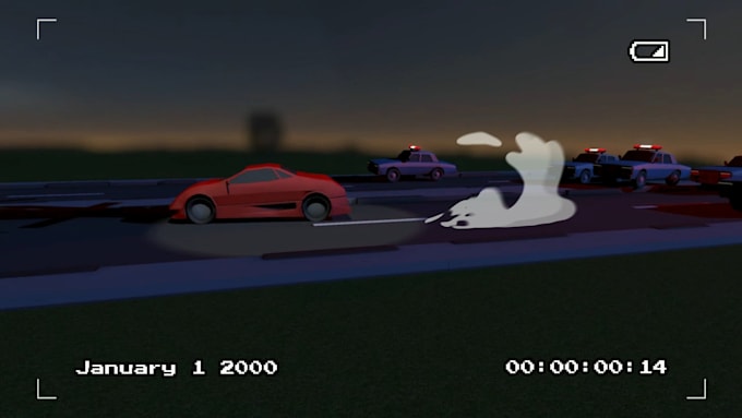 create 3d animated cinematic music trailer video