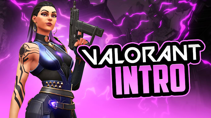 create a valorant intro with agents