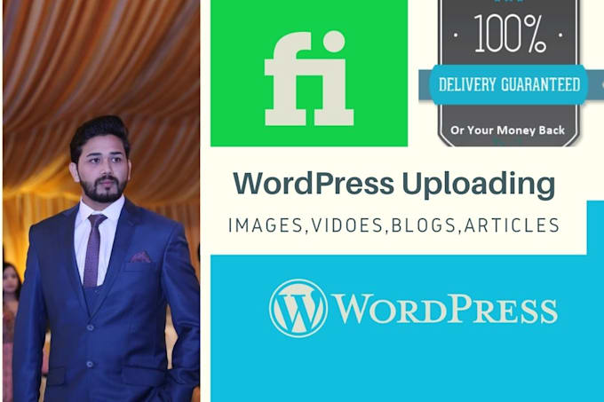 do wordpress data entry, product, and content uploading