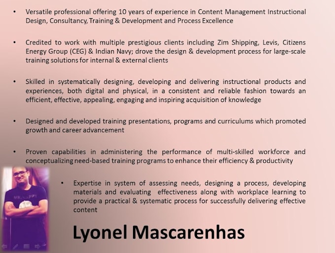 create your resume, cover letter and linkedin profile