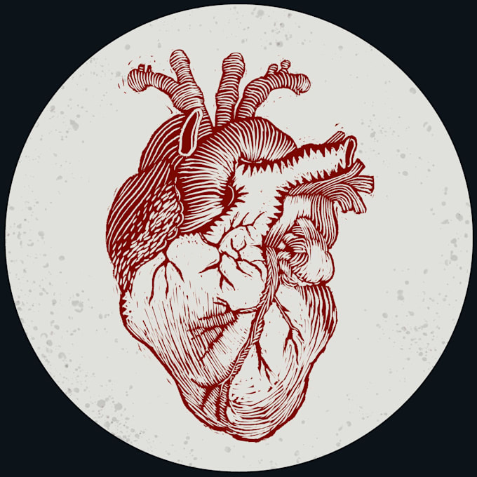 make lofi loop animation GIF linocut style