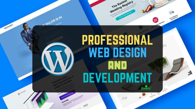 I will design and develop clean modern wordpress website