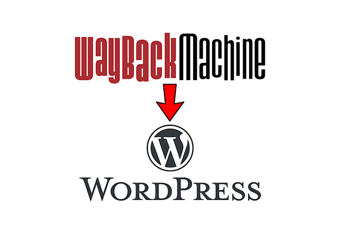 restore site from web archive to wordpress