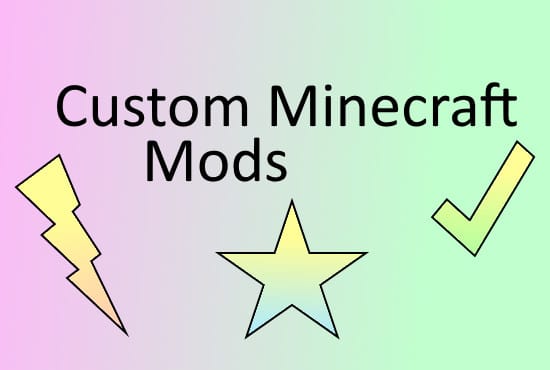 Create a custom minecraft mod by Colinmods | Fiverr