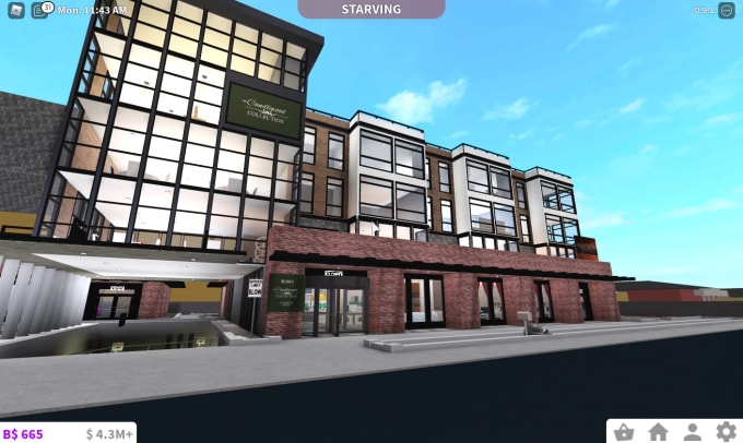 Bloxburg Modern Hotel Layout