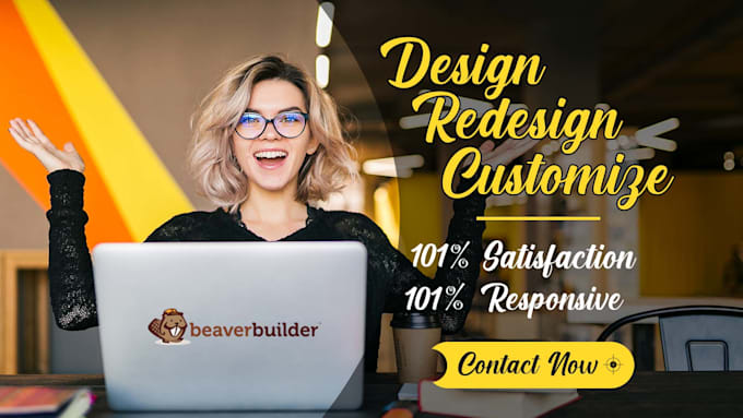 design responsive wordpress website with beaver builder pro