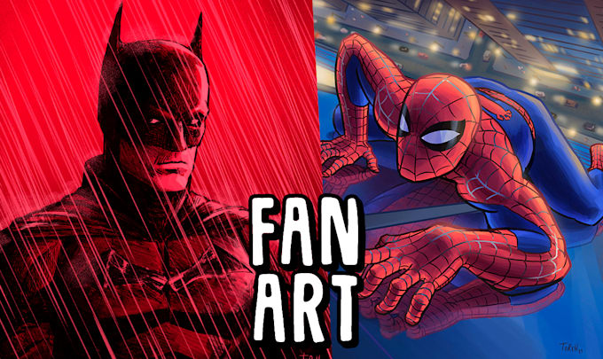 draw your favorite character or fan art commissions