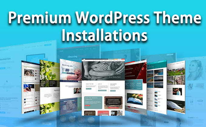 install wordpress theme as original demo content
