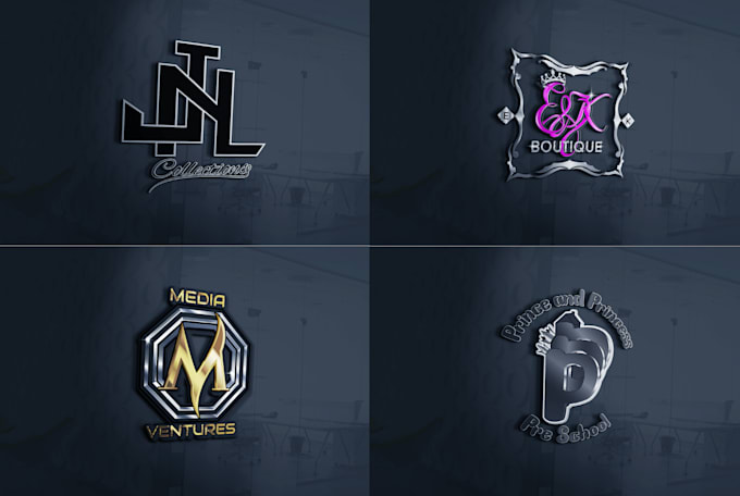 Design A Modern 3D Flat Luxury And Minimalist Logo For You